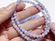 Blue Lace Agate Mini 4MM Beads Bracelet Wholesale