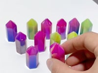 Mini Aura Opalite (man made) Point Wholesale