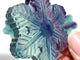 Rainbow Fluorite Snowflake Carving Wholesale