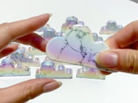 Aura Howlite Cloud Carving Wholesale