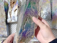 11 Pieces Large Aura Sphalerite Tower Points Closeout