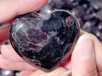 Garnet Mixed Astrophyllite Heart Wholesale