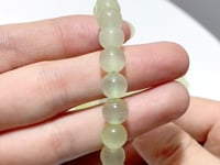 8mm Clear Afghanistan Jade Bracelets Wholesale