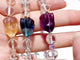 3 Types Fluorite Rabbit With Clear Quartz Bracelet Wholesale Original Design