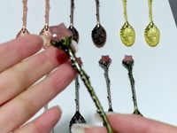 Strawberry Quartz Mini Star Coffee Spoon Wholesale