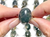 Beautiful Moss Agate Ring Wholesale