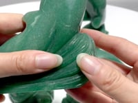 6 Pieces Green Aventurine Sea Animals Carving