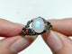 #D9 Silver Rings Flower Shape Wholesale Labradorite Moonstone Garnet Sunstone Rose Quartz