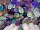 0.7-1.7in Rainbow Fluorite Tumbled Wholesale