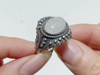 #H2 Silver Rings Wholesale Moonstone Amethyst Malachite