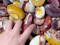 Beautiful Mookaite Palm Wholesale