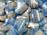 Beautiful Blue Onyx Heart Wholesale
