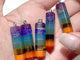 7 Chakra Mini Point Crystal Pendant Wholesale