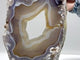 Beautiful Large Sakura Flower Geode Agate With Stand