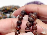 6mm Red Tiger Eye Ocean Jasper Lepidolite Bracelet Wholesale