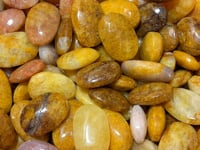 Golden Hematoid Quartz Fire Quartz Palm Wholesale