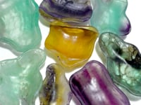 8 Pieces Beautiful Large Fluorite Bowl Home Decorations