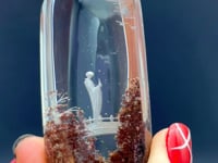 High Quality Buddhist Monk Bodhi Kensho Garden Quartz Inner Scene Carving(HGUD07)