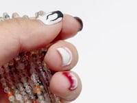 0.16in(4mm) Multi-gem Beads Bracelet Wholesale Rutile Amethyst Rabbit Hair Quartz Mixed Clear Quartz