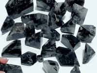 24 Pieces Black Tourmaline Quartz Free Form