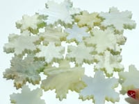 16 Pieces Moonstone Snowflake Closeout (Defect)