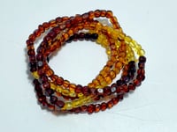 Amber Free Form Gradient Color Bracelets Wholesale