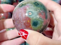 2-2.6in Colorful Ocean Jasper Spheres Wholesale
