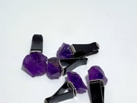 Raw Amethyst Car Air Vent Clips Wholesale Car Accessories