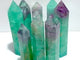 8 Pieces Large Fat Fluorite Tower