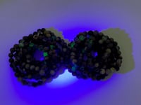 8mm Volcano Agate Bracelet Wholesale(UV-Reactive)