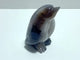 Large Druzy Geode Agate Penguin Carving(Natural Crack)