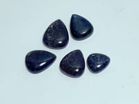 5 Pieces High Quality Cordierite Mixed Lepidocrocite WaterDrop Shape DIY Pendant