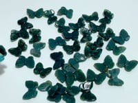 Mini Green Moss Agate Butterfly Wholesale