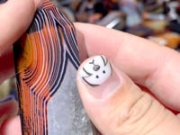 Red&Black Stripe Agate Tower Point Wholesale