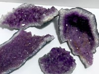 4 Pieces Beautiful Large Amethyst Cluster Specimen
