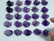 Mini Chevron Amethyst Duck Carving Wholesale