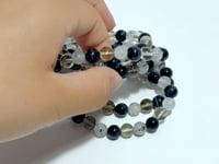 Smoky Quartz Blue Tiger Eye DIY Bracelet Wholesale Original Design