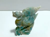Unique Caribbean Calcite Flying Dragon Carving