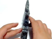 Unique Labradorite Nine-tailed Fox Carving