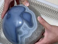 Large 18.5CM Geode Druzy Agate Spheres Ball