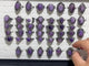 44 Pieces Charoite Different Styles Ring #4
