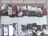 25 Pieces Morocco Agate Four-sided Tower Point