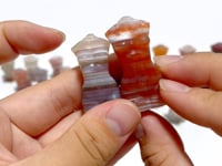 Stripe Agate Goddess Crystal Carving Wholesale