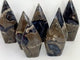 7 Pieces Large Volcano Agate Arrow Head Shape Home Decor (UV-Reactive)