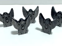 Silver Sheen Obsidian Angel Carving Wholesale