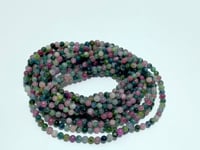 Mini Beads 5mm Colorful Tourmaline 3-Loop Bracelets Wholesale