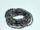 Mini Beads 5mm Colorful Tourmaline 3-Loop Bracelets Wholesale