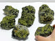 7 Pieces 2.13kg Beautiful Green Tourmaline Specimen For Collection
