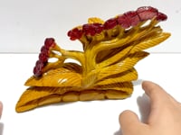 Unique Mookaite Tree Carving
