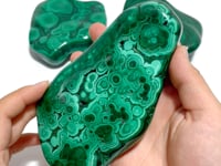 4 Pieces High Quality Polished Malachite Free Form